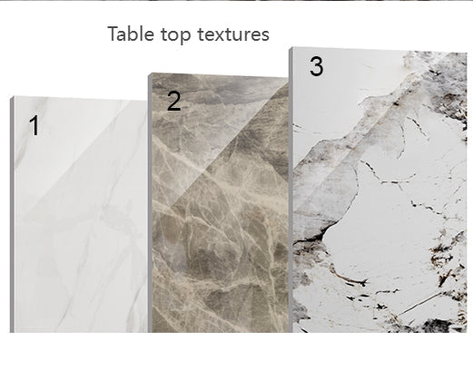Mira Dining Table, Gold Base-Weilai Concept