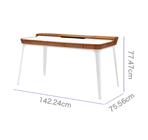 Brannan Office Desk，Wood-Weilai Concept