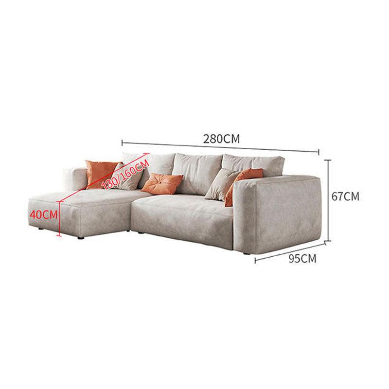 Samona Three Seater Sofa, Leathaire | Weilai Concept