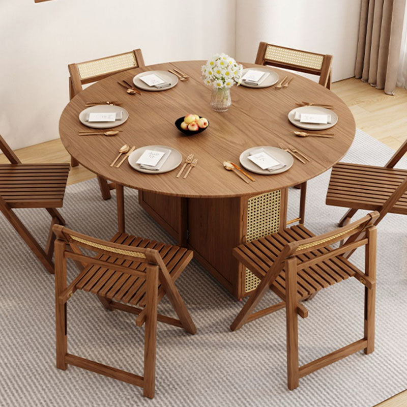 Ainsley Folding Extendable Dining Table, Wood | Weilai Concept