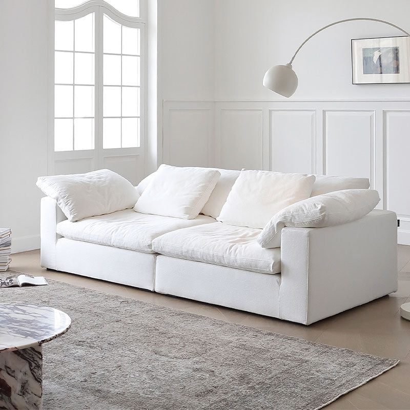 Ransom Two Seater Sofa, Linen-Weilai Concept