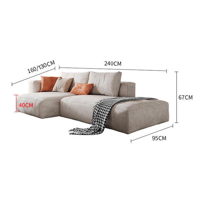 Samona Three Seater Sofa, Leathaire | Weilai Concept