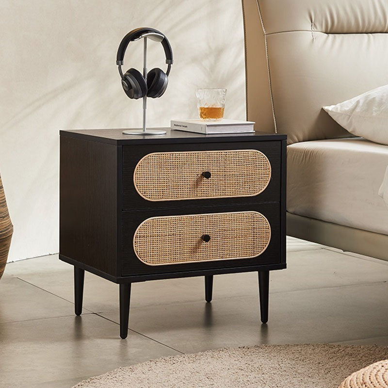 Matthew Bedside Table, Rattan-Weilai Concept