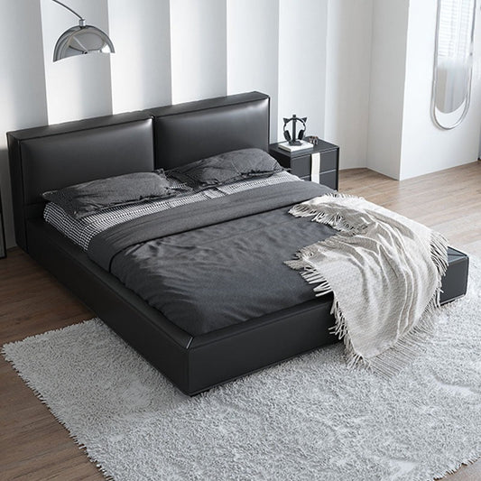 Vanessa Double Bed, Black | Weilai Concept