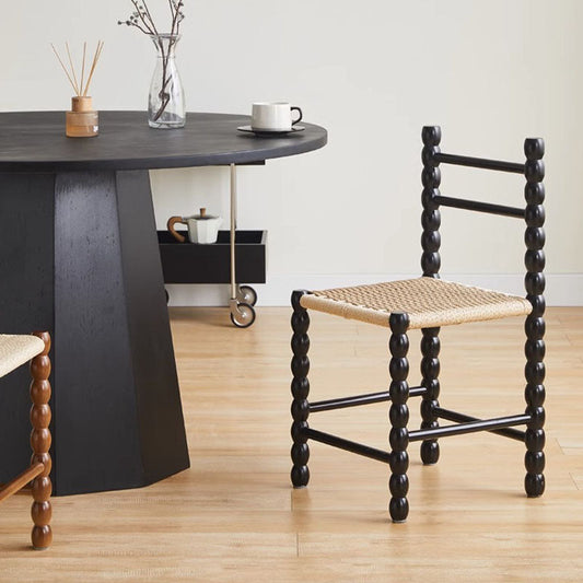 Mae Gourd Dining Chair, Rattan-Weilai Concept