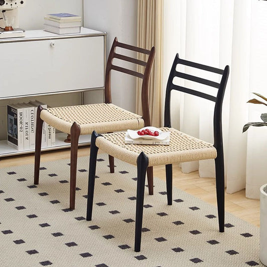 Nehemiah Dining Chair, Rattan-Weilai Concept