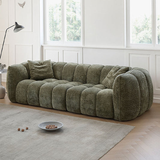 Winslow Pumpink Three Seater Sofa, Boucle-Weilai Concept