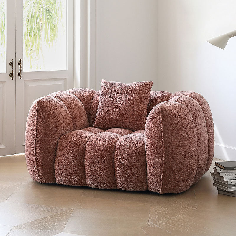 Welton Pumpkin Armchair, Boucle-Weilai Concept