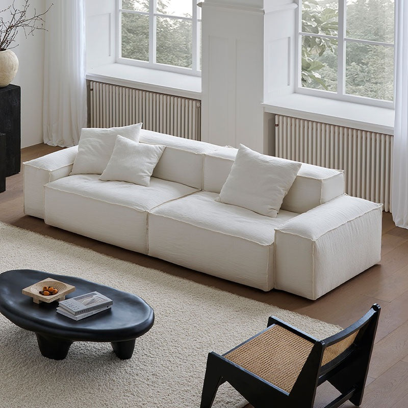 Zaavan Modular Two Sofa, Linen-Weilai Concept