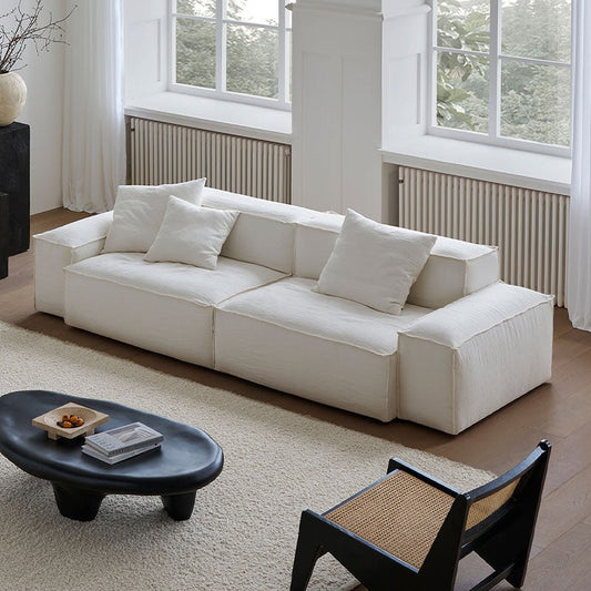 Zaavan Modular Two Sofa, Linen-Weilai Concept