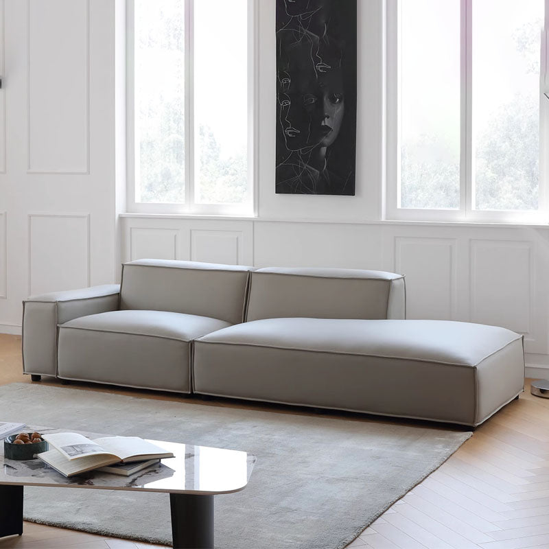 Valdemar Cube Sofa, Leathaire-Weilai Concept