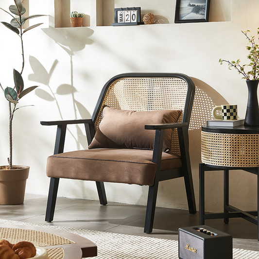 Morris Casual Rattan Armchair-Weilai Concept