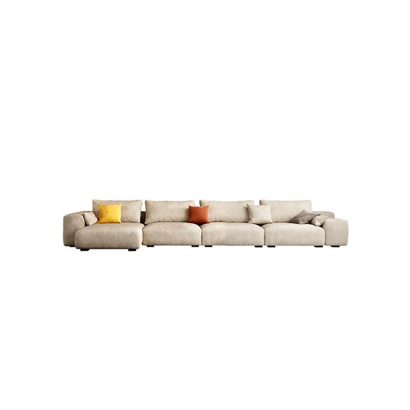 R87 Calvin Two Seater Corner Sofa, Leathaire | Weilai Concept