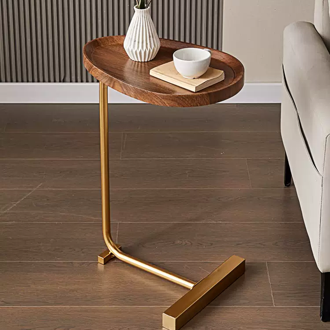 Isabeau Side Table, Wood-Weilai Concept
