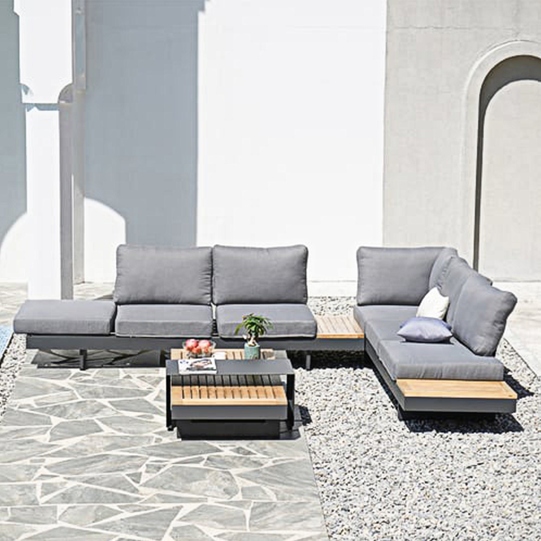 Katerina Outdoor Corner Sofa Set-Weilai Concept