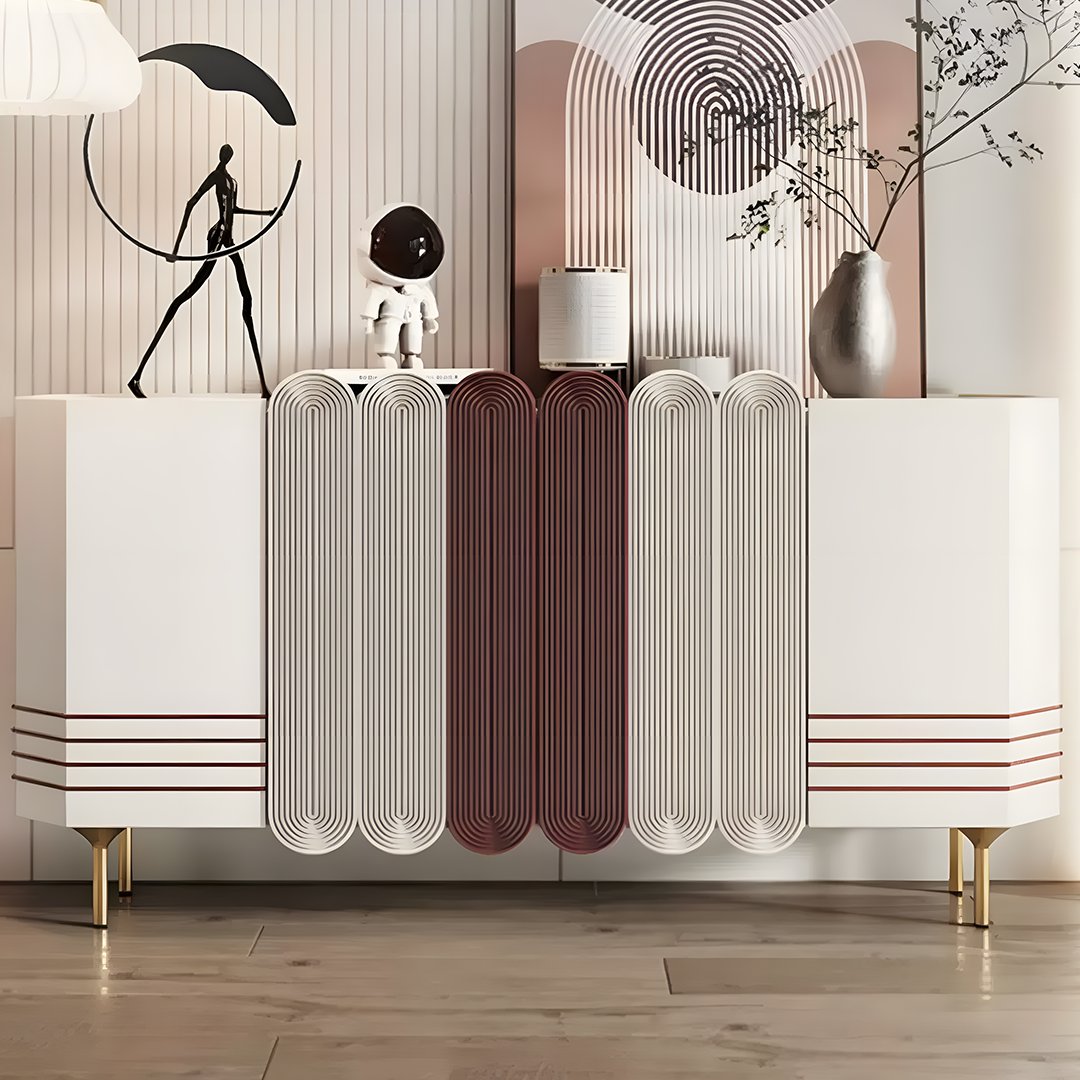 Mariana Sideboard, Solid Wood-Weilai Concept