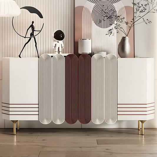 Mariana Sideboard, Solid Wood-Weilai Concept