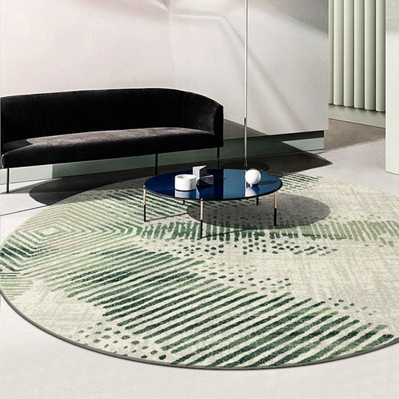 Vaserely Round Wool Rug, Various Shapes Available | Weilai Concept