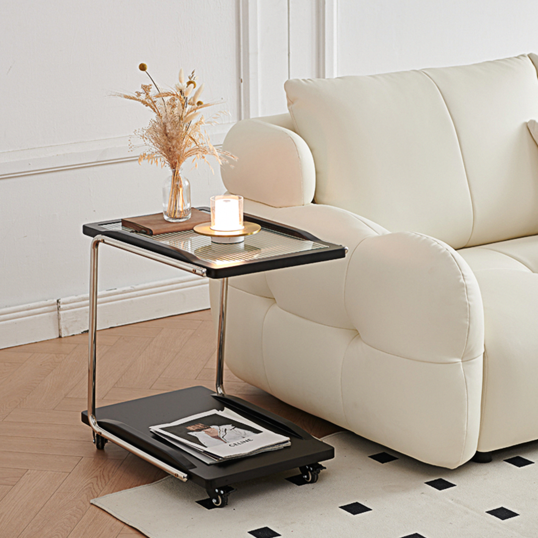 Demetrius Side Table, Black-Weilai Concept
