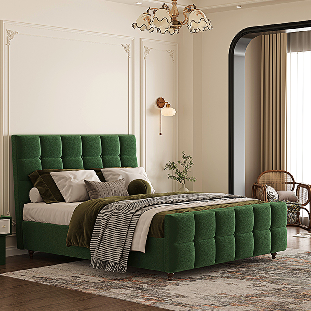 Thessaly Modern Double Bed-Weilai Concept