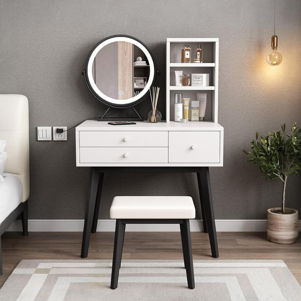 Hansell Mirror Dressing Table & Stool | Rocco Vesta