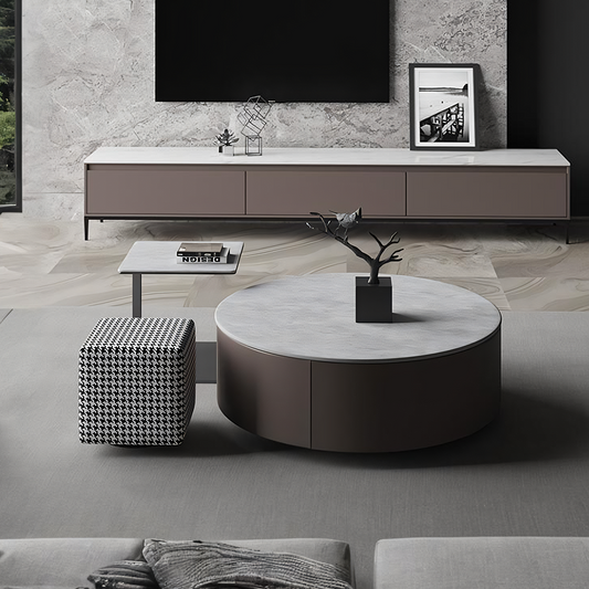 Alvis Stone Coffee Table Set | Rocco Vesta