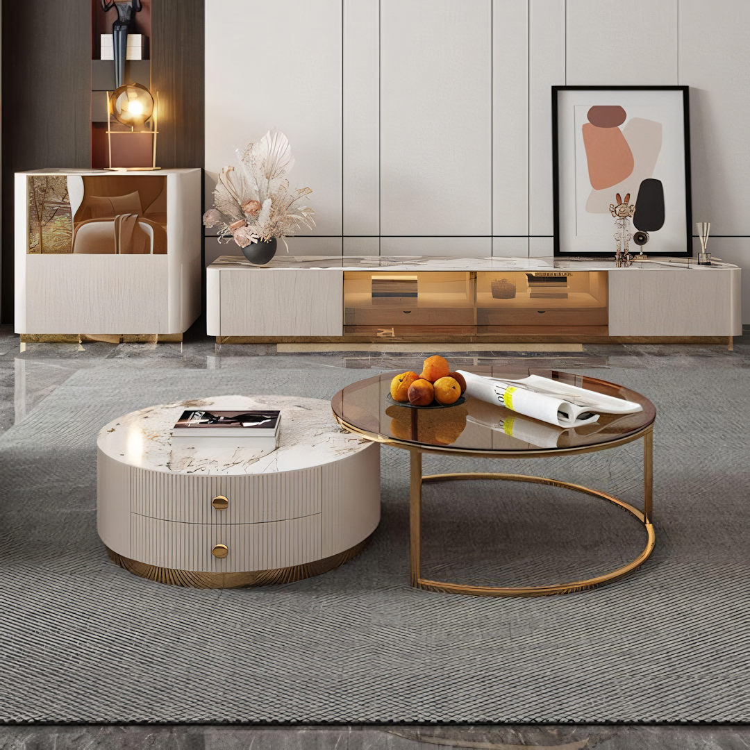 Eden II Sintered Stone Living Room Set | Rocco Vesta