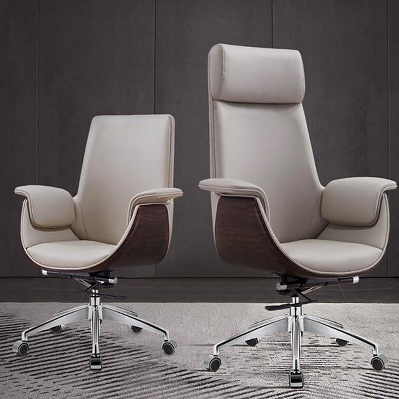 Deon Walnut Wood Office Chair | Rocco Vesta