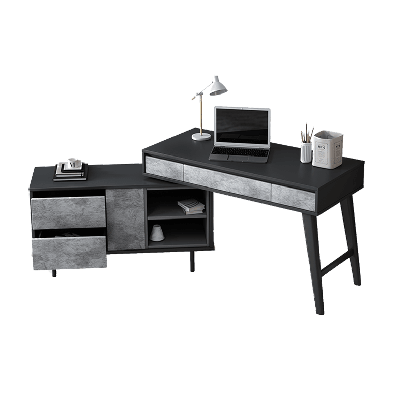 Hud Office Desk, Grey | Weilai Concept