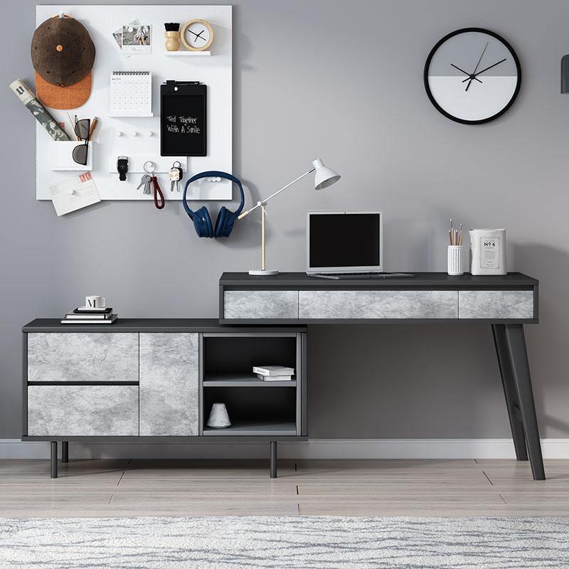 Hud Office Desk, Grey | Weilai Concept