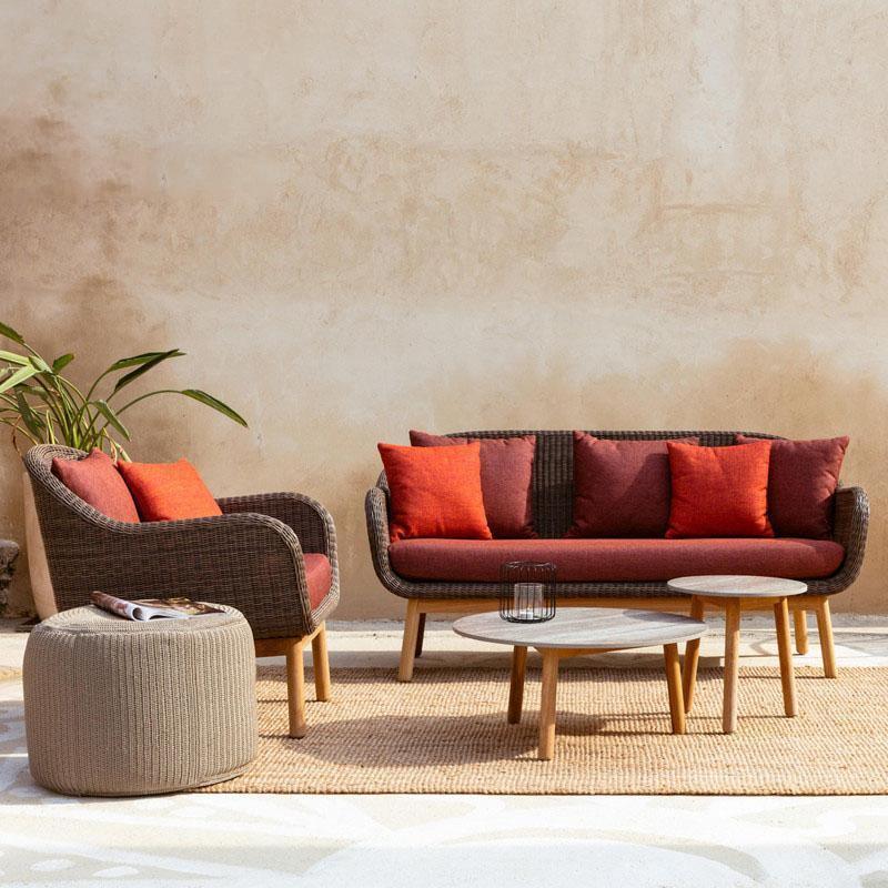 Julii Rattan Armchair, Two Seater Sofa, Outdoor Furniture | Weilai Concept