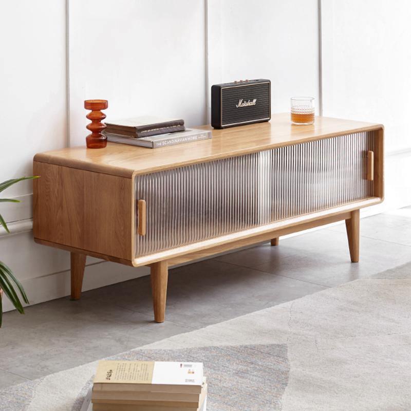 Kerry Mini TV Stand, Light Oak | Weilai Concept