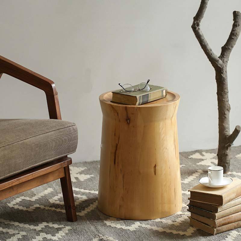 R16 Round Side Table, Oak | Weilai Concept