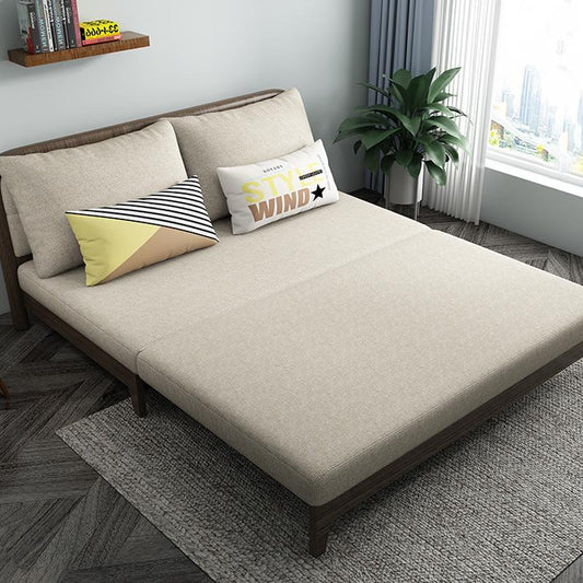 SB132 Two Seater Sofa Bed, Wood | Weilai Concept