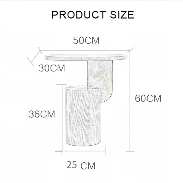 Ivar Modern Tree Design Side Table | Rocco Vesta