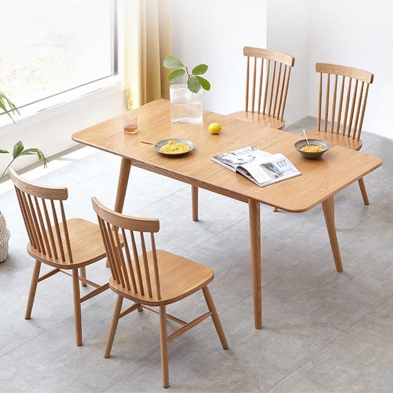 Vandemark Extendable Dining Table, Ash | Weilai Concept